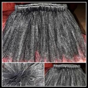 Black Infant Fluffy Tutu 6-9mos size